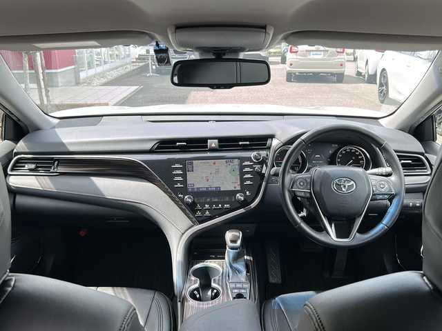 トヨタ カムリ G 福島県 2020(令2)年 5.9万km プラチナホワイトパールマイカ 純正ナビ Ｂカメ ドラレコ ETC オートクルーズ　衝突軽減 /レーンキープ 横滑り防止 bluetooth D席パワーシート/ブラインドスポットモニター