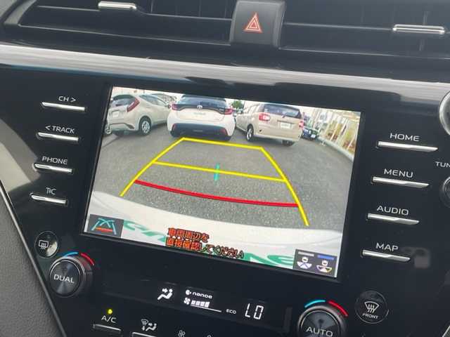 トヨタ カムリ G 福島県 2020(令2)年 5.9万km プラチナホワイトパールマイカ 純正ナビ Ｂカメ ドラレコ ETC オートクルーズ　衝突軽減 /レーンキープ 横滑り防止 bluetooth D席パワーシート/ブラインドスポットモニター