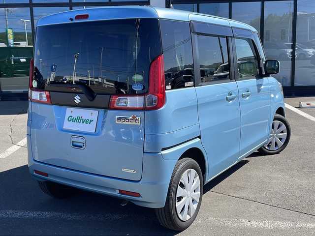 スズキ スペーシア X 道東・釧路十勝 2013(平25)年 10.9万km フィズブルーパールメタリック ・４WD/・社外SDメモリナビ/（CD・DVD・AM・FM・フルセグ・BT）/・バックカメラ/・スマートキー/・プッシュスタート/・両側パワースライドドア/・アイドリングストップ/・ドアバイザー/・フロアマット/・ヘッドライトレベライザー