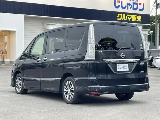 日産 セレナ HWS S HV Vセレ +Sefty 宮城県 2015(平27)年 9.7万km ダイヤモンドブラック (株)IDOMが運営する【じしゃロン仙台店】の自社ローン専用車両になりますこちらは現金またはオートローンご利用時の価格です。自社ローンご希望の方は別途その旨お申付け下さい/両側パワスラ/SDナビ/クルコン/バックカメラ/レーンキープアシスト/ETC