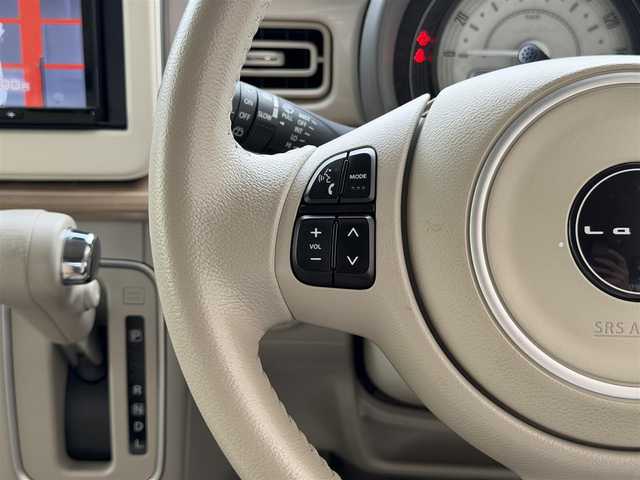 スズキ ラパン X 兵庫県 2021(令3)年 5.6万km アーバンブラウンパールメタリック 社外ナビ(AVN-R10)/(CD/BT/SD)/フルセグTV/バックカメラ/ETC/衝突軽減ブレーキ/コーナーセンサー/前後ドライブレコーダー/前席シートヒーター/HIDヘッドライト/オートライト/ステアリングリモコン/革巻ステアリング/スマートキー/電動格納ミラー/ドアバイザー/社外フロアマット