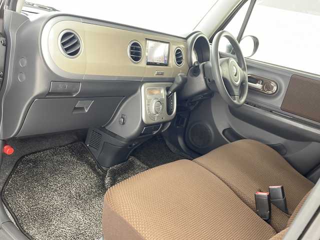 スズキ ラパン G 沖縄県 2013(平25)年 8万km アーバンブラウンパールメタリック 社外ナビ (AVN133M)/(ラジオ ＣＤ ＤＶＤ ＴＶ ＵＳＢ)/ＥＴＣ/スマートキー/プッシュスタート/オートエアコン/電動格納ミラー/フロアマット/パワーステアリング/パワーウィンドウ/ドアバイザー/ＡＡＣ