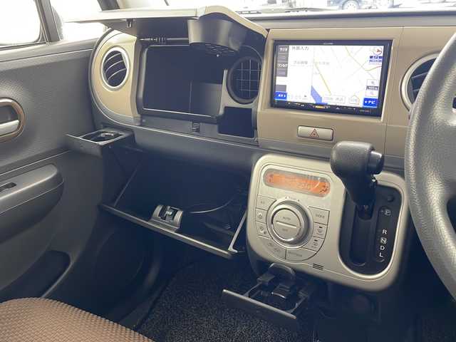 スズキ ラパン G 沖縄県 2013(平25)年 8万km アーバンブラウンパールメタリック 社外ナビ (AVN133M)/(ラジオ ＣＤ ＤＶＤ ＴＶ ＵＳＢ)/ＥＴＣ/スマートキー/プッシュスタート/オートエアコン/電動格納ミラー/フロアマット/パワーステアリング/パワーウィンドウ/ドアバイザー/ＡＡＣ