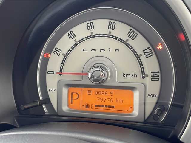 スズキ ラパン G 沖縄県 2013(平25)年 8万km アーバンブラウンパールメタリック 社外ナビ (AVN133M)/(ラジオ ＣＤ ＤＶＤ ＴＶ ＵＳＢ)/ＥＴＣ/スマートキー/プッシュスタート/オートエアコン/電動格納ミラー/フロアマット/パワーステアリング/パワーウィンドウ/ドアバイザー/ＡＡＣ