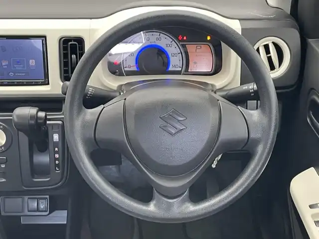 スズキ アルト L 愛知県 2016(平28)年 4.7万km シフォンアイボリーM 社外メモリナビ　フルセグＴＶ　Ｂｌｕｅｔｏｏｔｈ　ＤＶＤ　ＣＤ　ＵＳＢ　シートヒーター　バックカメラ　ＥＴＣ　社外前後ドライブレコーダー　純正フロアマット　ドアバイザー　アイドリングストップ　禁煙車