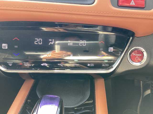 ホンダ ヴェゼル ハイブリッド Z 岡山県 2014(平26)年 6万km ホワイトオーキッドパール 純正ナビ/Bluetooth/フルセグTV/バックカメラ/ETC/ハーフレザーシート/Ｄ/Ｎシートヒーター/ドラレコ/社外18ＡＷ/LEDヘッドライト/オートライト/衝突軽減ブレーキ/クルーズコントロール/パドルシフト/スマートキー/プッシュスタート
