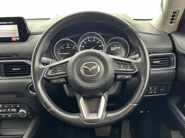 マツダ ＣＸ－５ XD Lパッケージ 熊本県 2019(令1)年 5.1万km スノーフレイクホワイトパールマイカ 純正ナビ/BOSEサウンド/360°ビューモニター/SBS/レーンキープアシスト/標識認識機能/オートハイビーム/ヘッドアップディスプレイ/レーダークルーズコントロール/パワーバックドア/レザーシート/シートヒーター/ステアリングヒーター/ETC/電動パーキングブレーキ/ブレーキホールド/スペアキー