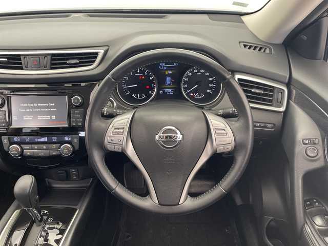 日産 エクストレイル 20Xt エマージェンシーブレーキ 愛知県 2016(平28)年 6万km ダイヤモンドブラック 純正ナビ/全方位カメラ/レーダークルーズコントロール/シートヒーター/バックカメラ/電動リアゲート/コーナーセンサー/純正アルミホイール/ルーフレール/LEDヘッドライト/ドライブレコーダー/ETC/衝突軽減システム/CD DVD/Bluetooth/ステアリングスイッチ/スマートキー/プッシュスタート