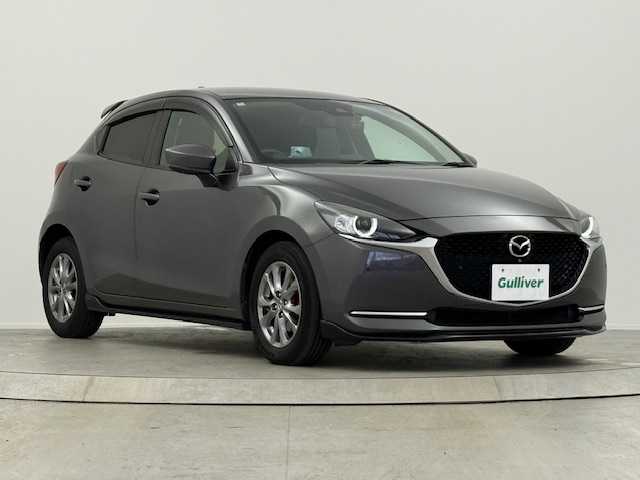 マツダ マツダ２ 15S プロアクティブ Sパッケージ 大阪府 2020(令2)年 11.4万km マシーングレープレミアムM 純正SDナビ/TV/CD/DVD/ブルートゥース/AUX/アラウンドビューモニター/レーダークルーズコントロール/レーンキープアシスト/社外前後ドライブレコーダー（ZDR025）/ETC/純正LEDヘッドライト/純正１５インチAW/スマートキー