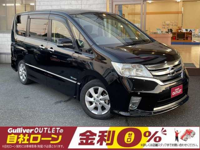 日産 セレナ ハイウェイスター S ハイブリッド Vセレクション 13年式 平成25年式 スーパーブラック Id 中古車 検索のガリバー