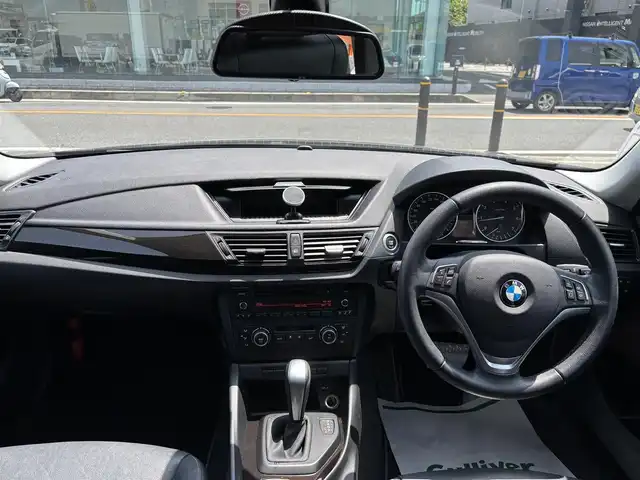 ＢＭＷ Ｘ１ sDrive 18i 京都府 2014(平26)年 7.7万km サファイアブラックP 禁煙車/ETC/AUX/ハーフレザー/キセノン/スマートキー２個/１８インチアルミホイール/保証書/