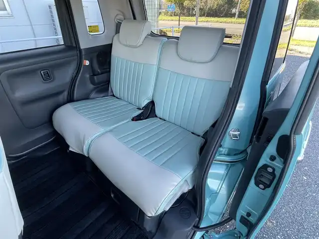 ダイハツ ムーヴ キャンバス X LTD メイクアップ SA Ⅲ 道央・札幌 2017(平29)年 6.3万km ファインミントメタリック ４WD/純正SDナビ/AM/FM/CD/DVD/BT/SD/フルセグ/衝突被害軽減ブレーキ/横滑り防止装置/レーンキープアシスト/コーナーセンサー/バックカメラ/ETC/ドライブレコーダー/アイドリングストップ/両側パワースライドドア/ステアリングリモコン/プッシュスタート/スマートキー/ハロゲンヘッドライト/オートライト/オートマチックハイビーム/フォグランプ/ヘッドライトレベライザー/電動格納ミラー/純正フロアマット/ドアバイザー/革調シートカバー