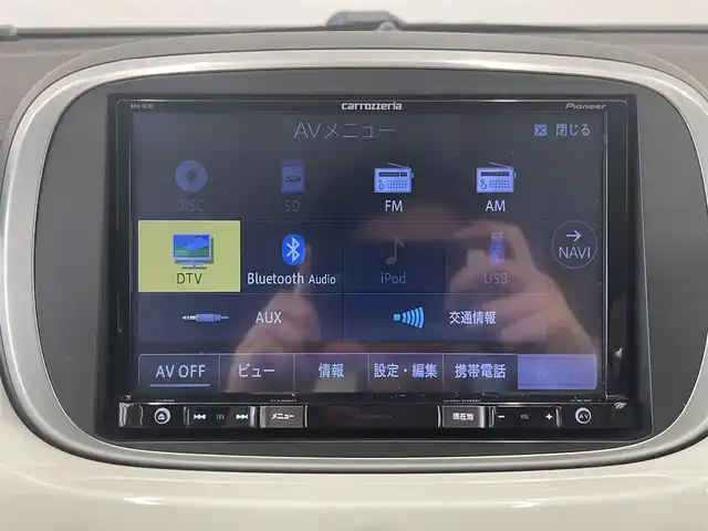フィアット ５００Ｘ ポップスタープラス 岡山県 2017(平29)年 4.9万km BIANCO GHIACCIO ワンオーナー/社外メモリナビ【AVIC-RL05】/(DVD/ワンセグTV/Bluetooth/USB/MSV)/バックカメラ/クルーズコントロール/衝突軽減ブレーキ/ブラインドスポットモニター/HIDヘッドライト/スマートキー/ETC/レザーシート/前席パワーシート/前席シートヒーター/レーンアシスト/パドルシフト/横滑り防止機能/純正18インチアルミホイール/保証書/取扱説明書