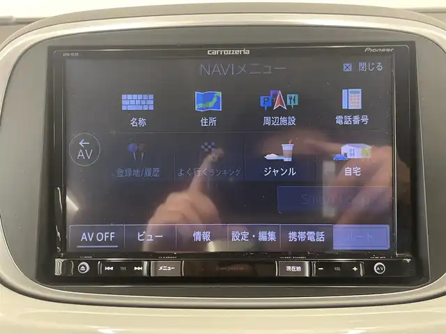 フィアット ５００Ｘ ポップスタープラス 岡山県 2017(平29)年 4.9万km BIANCO GHIACCIO ワンオーナー/社外メモリナビ【AVIC-RL05】/(DVD/ワンセグTV/Bluetooth/USB/MSV)/バックカメラ/クルーズコントロール/衝突軽減ブレーキ/ブラインドスポットモニター/HIDヘッドライト/スマートキー/ETC/レザーシート/前席パワーシート/前席シートヒーター/レーンアシスト/パドルシフト/横滑り防止機能/純正18インチアルミホイール/保証書/取扱説明書