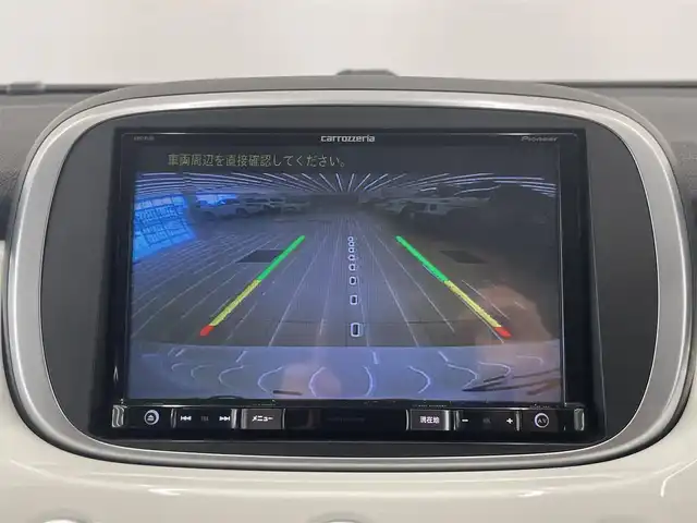 フィアット ５００Ｘ ポップスタープラス 岡山県 2017(平29)年 4.9万km BIANCO GHIACCIO ワンオーナー/社外メモリナビ【AVIC-RL05】/(DVD/ワンセグTV/Bluetooth/USB/MSV)/バックカメラ/クルーズコントロール/衝突軽減ブレーキ/ブラインドスポットモニター/HIDヘッドライト/スマートキー/ETC/レザーシート/前席パワーシート/前席シートヒーター/レーンアシスト/パドルシフト/横滑り防止機能/純正18インチアルミホイール/保証書/取扱説明書
