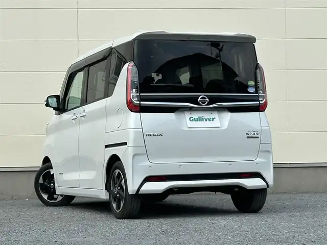 日産 ルークス ハイウェイスター X 茨城県 2020(令2)年 7.9万km ホワイトパール 純正ナビ/フルセグTV/Bluetooth接続/全方位カメラ/両側パワースライド/純正ドアバイザー/DVD再生機能/クリアランスソナー/LEDヘッドライト/純正フロアマット/純正１４インチアルミホイール/スマートキー/プッシュスタート