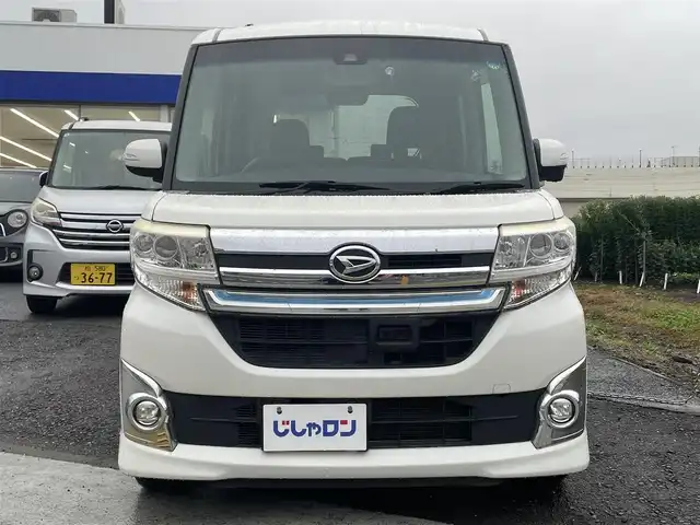 ダイハツ タント カスタム RS トップED SAⅡ 神奈川県 2015(平27)年 8.6万km パール (株)IDOMが運営する【じしゃロンOO店】の自社ローン専用車両になりますこちらは現金またはオートローンご利用時の価格です。自社ローンご希望の方は別途その旨お申付け下さい/両側パワースライド/スマートキー/ハーフレザーシート/スマートアシスト/オートライト/ＬＥＤライト/16インチＡＷ/取扱説明書