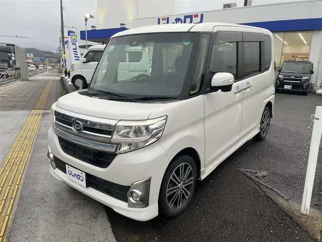 ダイハツ タント カスタム RS トップED SAⅡ 神奈川県 2015(平27)年 8.6万km パール (株)IDOMが運営する【じしゃロンOO店】の自社ローン専用車両になりますこちらは現金またはオートローンご利用時の価格です。自社ローンご希望の方は別途その旨お申付け下さい/両側パワースライド/スマートキー/ハーフレザーシート/スマートアシスト/オートライト/ＬＥＤライト/16インチＡＷ/取扱説明書