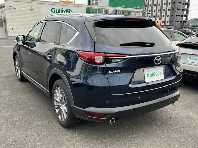 マツダ ＣＸ－８ XD プロアクティブ 山形県 2019(平31)年 6.5万km ディープクリスタルブルーマイカ スマートブレーキサポート/純正SDナビ/（AM/FM/TV/CD/DVD/TV）/ETC/社外ドライブレコーダー/ヘッドアップディスプレイ/レーダークルーズコントロール/全周囲カメラ/純正フロアマット/ステアリングスイッチ/パワーシート（D席）/シートヒーター/電動パーキングブレーキ/ブレーキホールド/3列シート/電動リアゲート/純正AW/コーナーセンサー/電動格納ミラー