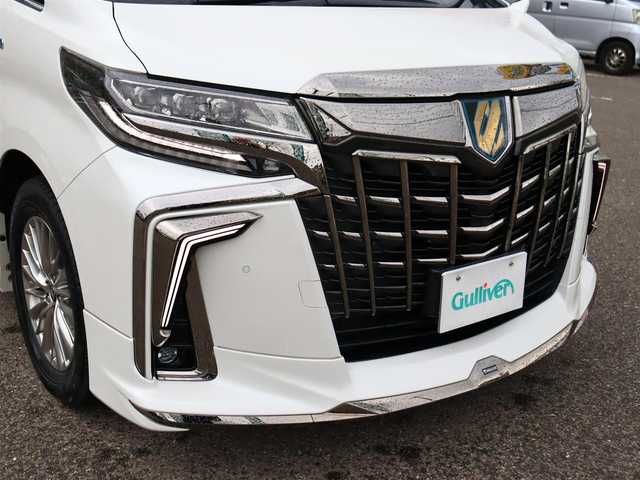 トヨタ アルファードハイブリット S タイプゴールド 道東・釧路十勝 2020(令2)年 5.8万km ホワイトパールクリスタルシャイン ワンオーナー /4WD /モデリスタエアロ /・シグネチャーイルミブレード（モデリスタ） /・フロントグリルカバー(モデリスタ) /純正ディスプレイオーディオ /・TV/BT/TVキャンセラー /バックカメラ/純正フリップダウンモニター /デジタルインナーミラー /両側パワースライドドア  / ToyotaSafetyS e n s e /・プリクラッシュセーフティ /・レーンキープア シ ス ト/・アダプティブハイビーム/・オートマチックハイビーム/・ロードサインアシスト/・クルーズコントロール/・先行車発進お知らせ/ブレーキホールド/クリアランスソナー/ブラインドスポットモニター/社外ドラレコ（前後）/ETC2.0