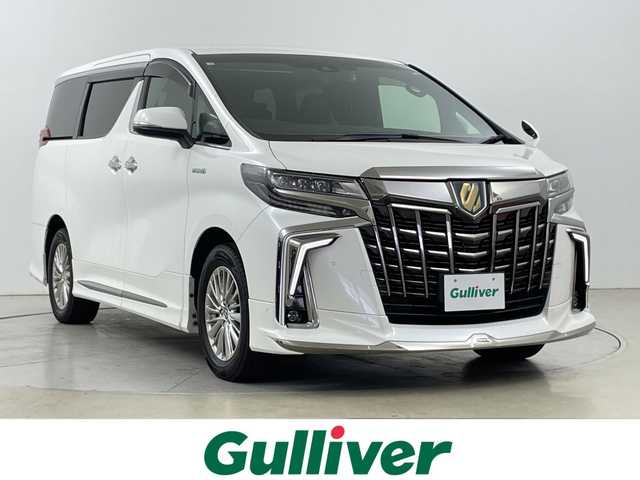 トヨタ アルファードハイブリット S タイプゴールド 道央・札幌 2020(令2)年 5.8万km ホワイトパールクリスタルシャイン ・ワンオーナー /・4WD /・モデリスタエアロ /・シグネチャーイルミブレード（モデリスタ） /・フロントグリルカバー(モデリスタ) /・純正ディスプレイオーディオ /・TV/BT/・TVキャンセラー /・バックカメラ/・純正フリップダウンモニター /・デジタルインナーミラー /・両側パワースライドドア  /・ ToyotaSafetyS e n s e /・プリクラッシュセーフティ /・レーンキープア シ ス ト/・アダプティブハイビーム/・オートマチックハイビーム/・ロードサインアシスト/・クルーズコントロール/・先行車発進お知らせ/・ブレーキホールド/・クリアランスソナー/・ブラインドスポットモニター/・社外ドラレコ（前後）/・ETC2.0