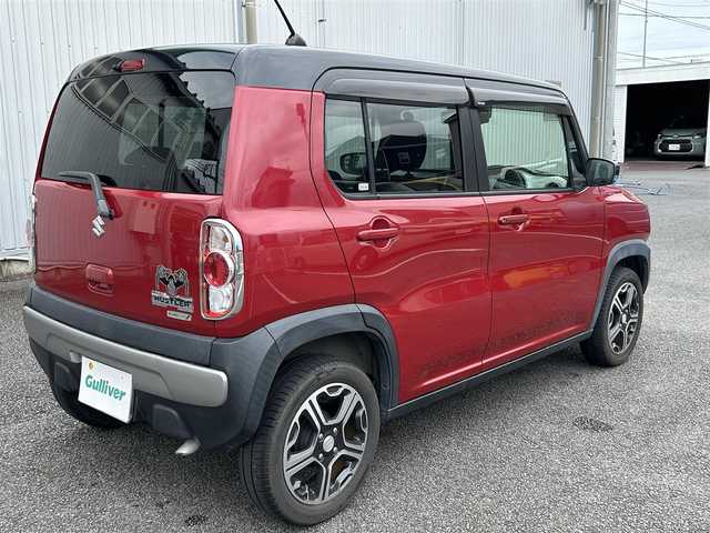 スズキ ハスラー X ターボ 静岡県 2014(平26)年 5.4万km フェニックスレッドパール/ブルーイッシュブラックパール ユーザー買取車両/純正SDナビ（AM/FM/BT/地デジTV）/純正LEDライト/純正15インチAW/アイドリングストップ/バックカメラ/ETC/エンジンスタートボタン/スマートキー/スペアキー×1/ベンチシート/シートヒーター/衝突被害軽減システム/純正フロアマット/横滑り防止装置