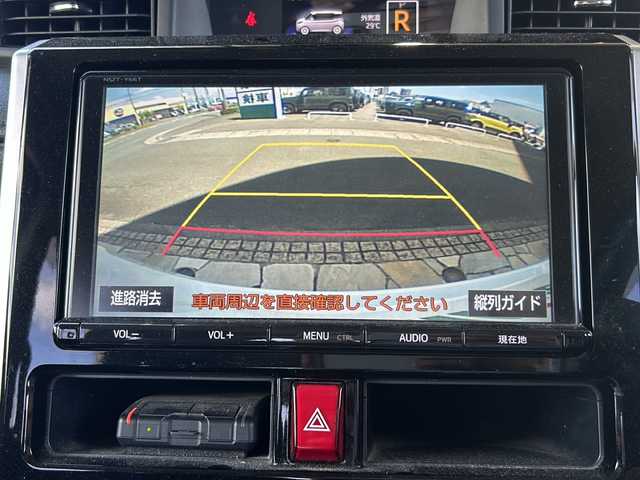 トヨタ タンク カスタムG S 静岡県 2018(平30)年 6.8万km パールホワイトⅢ 純正９インチナビ/バックカメラ/フルセグTV/BT/DVD/クルーズコントロール/両側パワースライドドア/純正LEDヘッドライト/ETC/ドライブレコーダー/アイドリングストップ/スマートキー/プッシュスタートエンジン/横滑り防止装置/オートライト
