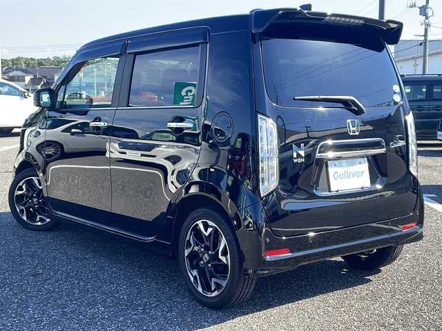 ホンダ Ｎ ＷＧＮ カスタム Lターボ ホンダS 島根県 2020(令2)年 3.4万km クリスタルブラックパール 純正8インチGathersナビ/Apple　CarPlay/バックカメラ/ビルトインETC/レーダークルーズコントロール/レーンキープアシスト/コーナーセンサー/パドルシフト/LEDヘッドライト/オートライト/フォグライト/アイドリングストップ/横滑り防止装置/シートヒーター(D席)/前後ドライブレコーダー/ステアリングリモコン/ウィンカーミラー/電動格納ミラー/スマートキー/エンジンプッシュスタート/ドアバイザー/フロアマット