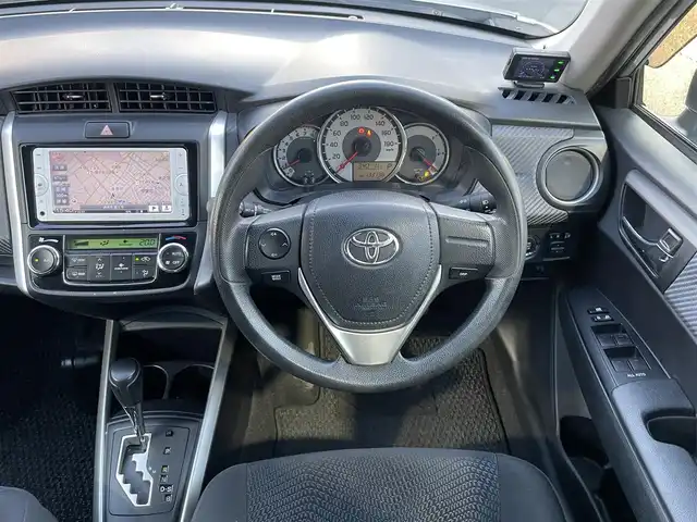 トヨタ カローラ フィールダー 1．5G 静岡県 2012(平24)年 13.4万km シルバーM 1オーナー　/純正ナビ（NSCP-W62）/ワンセグTV　/Bカメラ　/リアセンサー　/ステアリングリモコン　/前方ドラレコ（DRT-H61A）/社外GPSレーダー　/ビルトインETC　/ウィンカーミラー　/デンカク/ヘッドライトレベライザー/フォグランプ/スマートキー/スペアキー/保証書/取説　