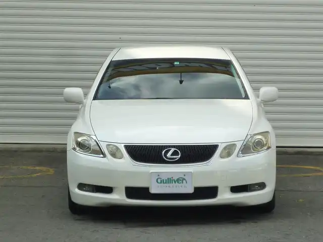 レクサス ＧＳ 350 和歌山県 2005(平17)年 8.4万km ホワイトパールクリスタルシャイン 純正ナビ/　TVチューナー/CD/MD/バックカメラ/純正ETC/本革シート/前席パワーシート/前席エアシート/前席シートヒーター/クルーズコントロール/オートライト/社外ダウンサス/チルト・テレスコステアリング/純正17インチAW/スマートキー/スペアキーX1/取扱説明書/保証書