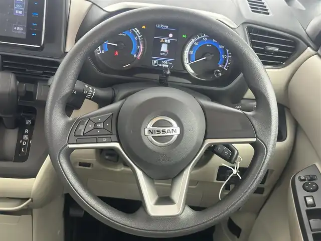 日産 ルークス S 愛知県 2022(令4)年 0.5万km ブラック 社外８インチナビ（KENWOOD）　/（フルセグ／ＢＴ／ＣＤ／ＤＶＤ）　/バックモニター　/衝突軽減システム　/コーナーセンサー　/オートライト　/電動格納ミラー　/ドライブレコーダー　/純正ホイールキャップ