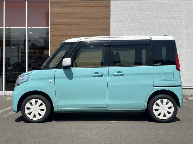 スズキ スペーシア X 秋田県 2015(平27)年 12.3万km フレンチミントパールメタリック 純正ナビ/衝突軽減システム/４WD/片側パワスラ/フルセグ/バックカメラ/スマートキー/プッシュスタート/アイドリングストップ/レーンキープアシスト/ETC/社外フロアマット/純正ドアバイザー/オートエアコン/パワーステアリング/パワーウィンドウ/横滑り防止/盗難防止装置/レベライザー/電動格納ミラー/保証書/取扱説明書/記録簿