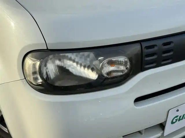 日産 キューブ 15X 茨城県 2010(平22)年 15.4万km 白 社外ナビ/ワンセグTV/キーレスエントリー/純正フロアマット/ベンチシート/社外アルミホイール