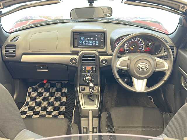 ダイハツ コペン エクスプレイ 岐阜県 2015(平27)年 1.4万km マタドールレッドP 電動オープン/ディスプレイオーディオ/AUX/USB/前席シートヒーター/LEDヘッドライト/エコアイドル/ETC/スマートキー/プッシュスタート