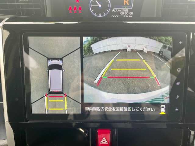 トヨタ ルーミー カスタムG 茨城県 2024(令6)年 0.1万km パールホワイトⅢ ワンオーナー/スマートアシスト/【衝突警報機能・衝突回避支援ブレーキ機能・車線逸脱警報・ブレーキ制御付誤発進抑制機能・ふらつき警報】/純正ナビ/【AM/FM/CD/DVD/BT/フルセグ】/パノラミックビューモニター/両側パワースライドドア/（両側ウェルカムパワースライドドア）/アダプティブクルーズコントロール/ETC2.0/前後録画ドライブレコーダー/コーナーセンサー/前席シートヒーター/オートライト/LEDヘッドライト/フォグランプ/プッシュスタート/スマートスペアキー×１/新車保証書/取扱説明書