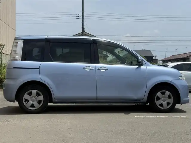 トヨタ シエンタ DICE G 東京都 2015(平27)年 4.7万km ライトブルーメタリック ナビ/バックカメラ/パワースライドドア（助手席側）/ETC/横滑り防止装置/SNOW MODE/ION CLEAN/電動格納機能付ポール