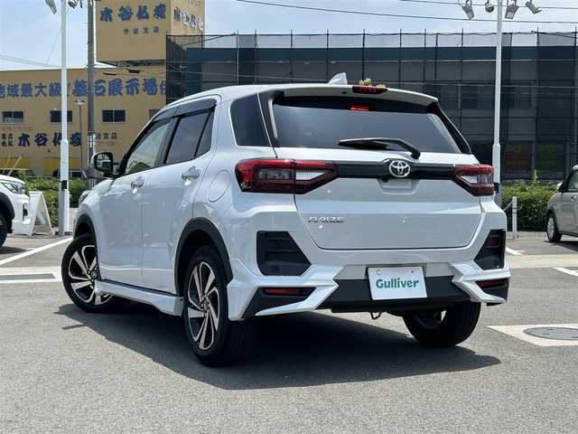 トヨタ ライズ Z 愛媛県 2023(令5)年 2.2万km シャイニングホワイトパール 禁煙車/登録時走行距離：21893km/モデリスタエアロパーツ/ETC/LEDヘッドライト/前後ドライブレコーダー/アダプティブクルーズコントロール/前後コーナーセンサー/ブラインドスポットモニター/シートヒーター/純正ナビ/BT/AM・FM/Apple CarPlay/AndroidAuto/全方位バックモニター/シートカバー