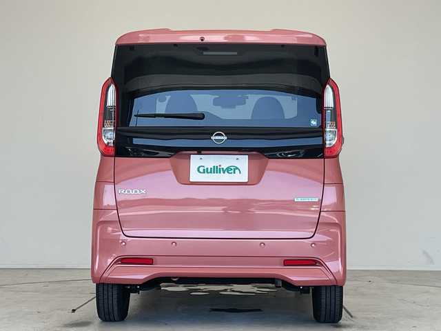 日産 ルークス X 愛知県 2023(令5)年 0.4万km ブロッサムピンク 純正9型ナビ/全方位カメラ/エマージェンシーブレーキ/両側パワースライドドア/ハンズフリースライドドア/コーナーセンサー/ドライブレコーダー/フルセグ/LEDヘッドライト/スマートキー/プッシュスタート