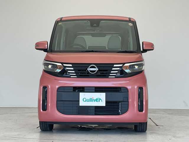 日産 ルークス X 愛知県 2023(令5)年 0.4万km ブロッサムピンク 純正9型ナビ/全方位カメラ/エマージェンシーブレーキ/両側パワースライドドア/ハンズフリースライドドア/コーナーセンサー/ドライブレコーダー/フルセグ/LEDヘッドライト/スマートキー/プッシュスタート