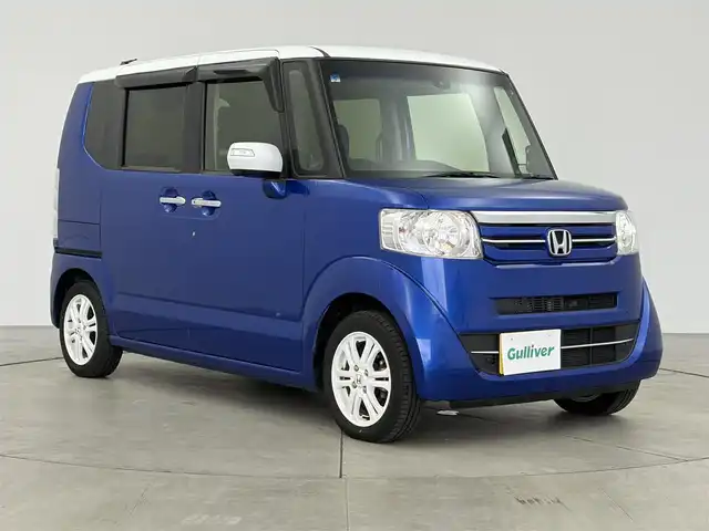 ホンダ Ｎ ＢＯＸ G SSパッケージ 愛知県 2017(平29)年 3.3万km 青 両側パワースライドドア/シートヒーター/ETC/オートエアコン/8インチメモリナビ（型式：MDV-D404BT）/ワンセグTV/DVD/SD/AM/FM/Bluetooth/アイドリングストップ/ベンチシート/チップアップシート/純正フロアマット/純正14インチアルミホイール