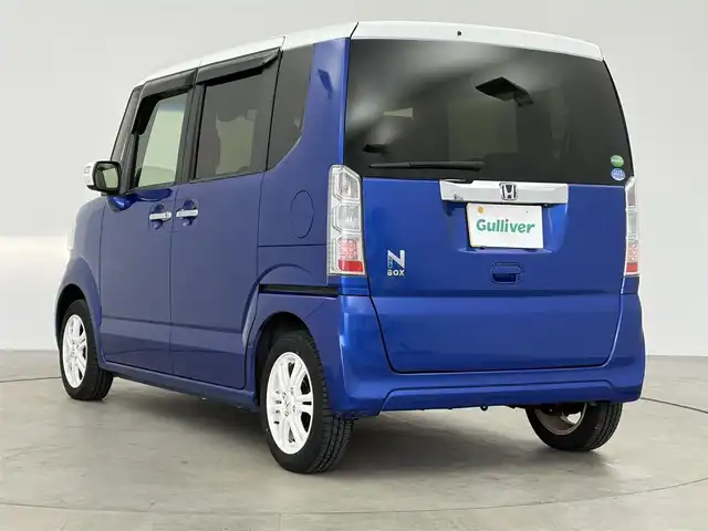 ホンダ Ｎ ＢＯＸ G SSパッケージ 愛知県 2017(平29)年 3.3万km 青 両側パワースライドドア/シートヒーター/ETC/オートエアコン/8インチメモリナビ（型式：MDV-D404BT）/ワンセグTV/DVD/SD/AM/FM/Bluetooth/アイドリングストップ/ベンチシート/チップアップシート/純正フロアマット/純正14インチアルミホイール