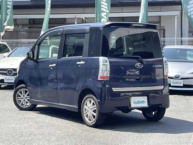 スバル ルクラ カスタム Rリミテッド 宮城県 2012(平24)年 9.6万km アーバンナイトブルークリスタルメタリック 社外オーディオ/CD/FM/AM/USB接続/iPod/社外フロアマット/アイドリングストップ/電動格納ミラー/社外アルミホイール付きスタッドレスタイヤ積載/保証書/取扱説明書