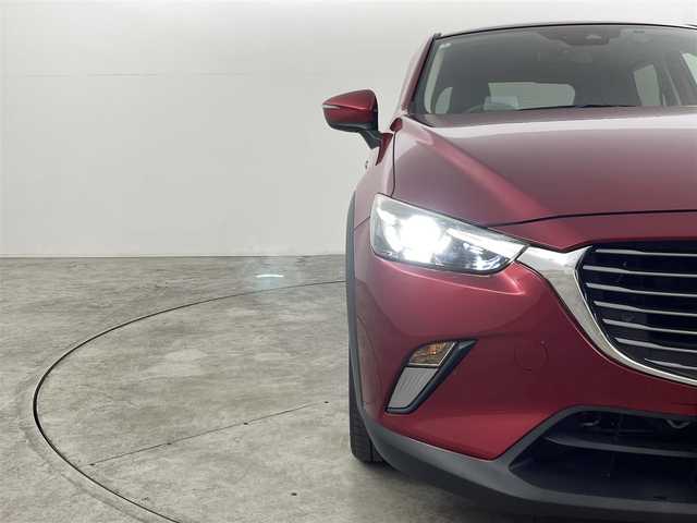 マツダ ＣＸ－３ XD プロアクティブ 福島県 2018(平30)年 11.1万km ソウルレッドクリスタルM i-ACTIVSENSE/・レーダークルーズコントロール/・車線逸脱警報システム/・ハイビームアシスト/・衝突被害軽減ブレーキ/・交通標識認識システム/・横滑り防止装置/純正ナビ/・フルセグTV/BT/CD/DVD/AUX/USB/FM/AM/SD/・バックカメラ/・前方ドライブレコーダー/・ETC/ハーフレザーシート/・D席パワーシート/・D+N席シートヒーター/ヘッドアップディスプレイ/革張ステアリング/・ステアリングリモコン/・ステアリングヒーター/プッシュスタート/・スマートキー/電動格納ミラー/・ウィンカーミラー/LEDヘッドライト/・オートライト/・フォグランプ/コーナーセンサー/純正フロアマット/ドアバイザー/純正18インチアルミ/ワンオーナー