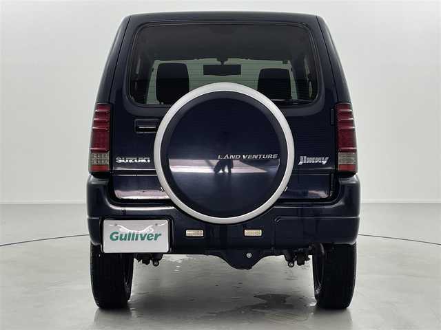 スズキ ジムニー ランドベンチャー 福井県 2017(平29)年 5.7万km ブルーイッシュブラックパール3 4WD/社外メモリナビ（NVIC-RZ800)/【CD/DVD/フルセグTV/Bluetooth】/電動格納ミラー/D席シートヒーター/レザーシート/フォグライト/ステアリングスイッチ/ヘッドライトレベライザー/革巻ステアリング