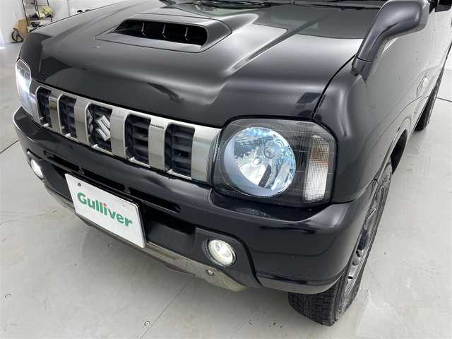 スズキ ジムニー ランドベンチャー 福井県 2017(平29)年 5.7万km ブルーイッシュブラックパール3 4WD/社外メモリナビ（NVIC-RZ800)/【CD/DVD/フルセグTV/Bluetooth】/電動格納ミラー/D席シートヒーター/レザーシート/フォグライト/ステアリングスイッチ/ヘッドライトレベライザー/革巻ステアリング