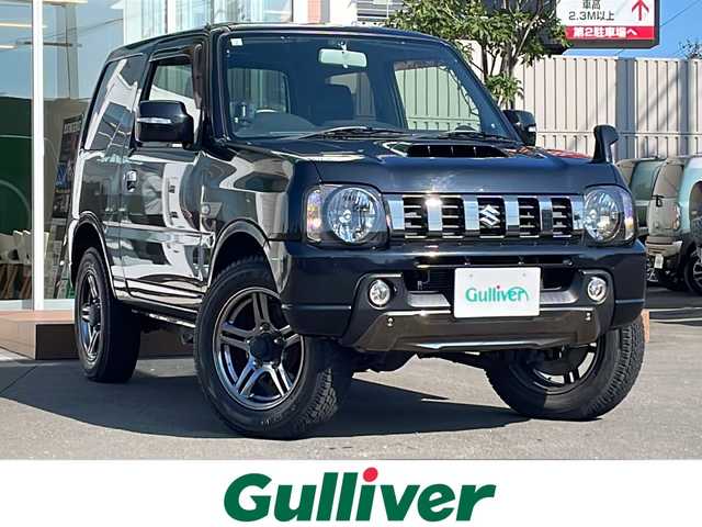スズキ ジムニー ランドベンチャー 道央・札幌 2017(平29)年 5.7万km ブルーイッシュブラックパール3 4WD/社外メモリナビ（NVIC-RZ800)/【CD/DVD/フルセグTV/Bluetooth】/電動格納ミラー/D席シートヒーター/レザーシート/フォグライト/ステアリングスイッチ/ヘッドライトレベライザー/革巻ステアリング