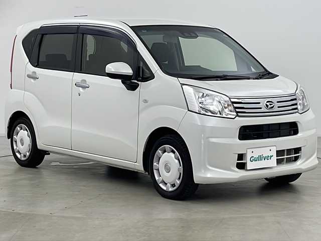 ダイハツ ムーヴ X リミテッド SAⅢ 道央・札幌 2019(令1)年 1.3万km パールホワイトⅢ ・純正ナビ&CD&AM&FM/・衝突被害軽減ブレーキ/・横滑り防止装置/・アイドリングストップ　/・Ｄ席シートヒーター　/・ベンチシート　/・ステアリングスイッチ　/・オートライト　/・オートマチックハイビーム/・スマートキー　/・社外ＡＷ夏タイヤ積込