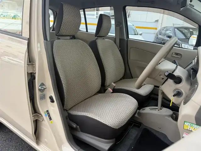 スズキ アルト F 愛知県 2013(平25)年 10.6万km ミルクティーベージュメタリック /社外メモリナビ//地デジ//AM/FM/BT/USB/CD/DVD/SD//ETC//リモコンキー//純正フロアマット//純正ドアバイザー//ハロゲンライト//スペアタイヤ//ISOFIX//スペアキー//取扱説明書/保証書/記録簿R4R6