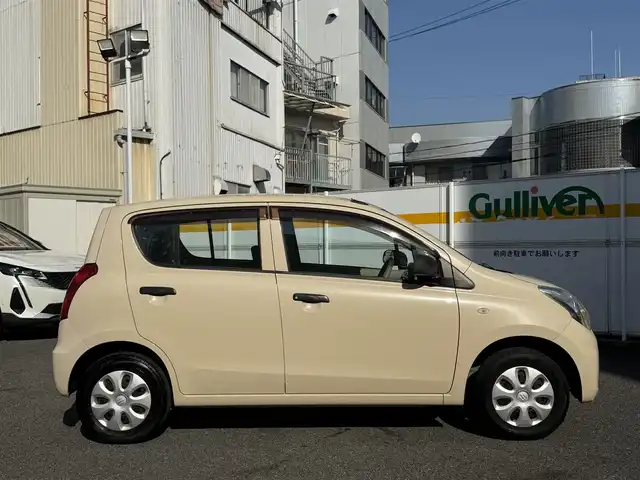 スズキ アルト F 愛知県 2013(平25)年 10.6万km ミルクティーベージュメタリック /社外メモリナビ//地デジ//AM/FM/BT/USB/CD/DVD/SD//ETC//リモコンキー//純正フロアマット//純正ドアバイザー//ハロゲンライト//スペアタイヤ//ISOFIX//スペアキー//取扱説明書/保証書/記録簿R4R6