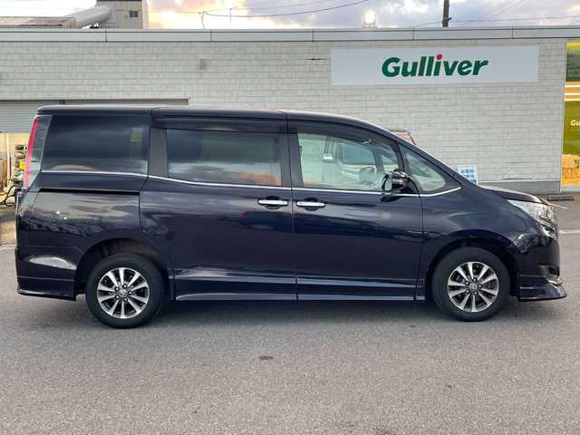 トヨタ エスクァイア Gi プレミアムパッケージ ブラックテーラード 山形県 2019(平31)年 13万km スパークリングブラックパールクリスタルシャイン 4WD/衝突被害軽減システム/TRDエアロ/フリップダウンモニター/純正SDナビ/　　【CD DVD BT フルセグ MSV】/バックカメラ/両側パワースライドドア/クルーズコントロール/LEDオートヘッドライト/ハーフレザーシート/シートヒーター/アイドリングストップ/ステアリンングヒーター/ステアリングスイッチ/MTモード付AT/電動格納ウィンカーミラー/フォグランプ/WAAC/スマートキー×2/ETC